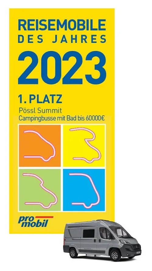 Summit premier prix du fourgon aménagé de l'année 2023